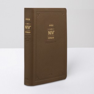 개역한글 NIV한영해설성경 대 단본 모카브라운