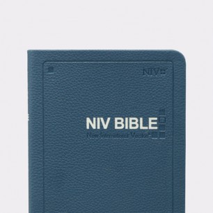 영문 NIV BIBLE 특소 단본 무지퍼 네이비