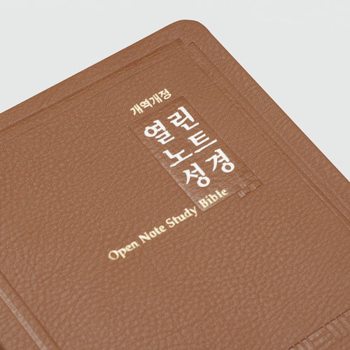 개역개정 열린노트성경 특대 단본 브라운 / 3332132