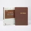 영문 NIV BIBLE 대 단본 무지퍼 다크브라운 / 7912242