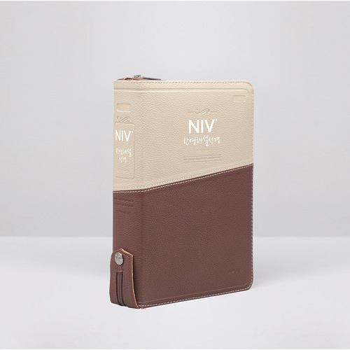 개역개정 NIV한영해설성경 특대 합본 투톤다크브라운 / 7832346