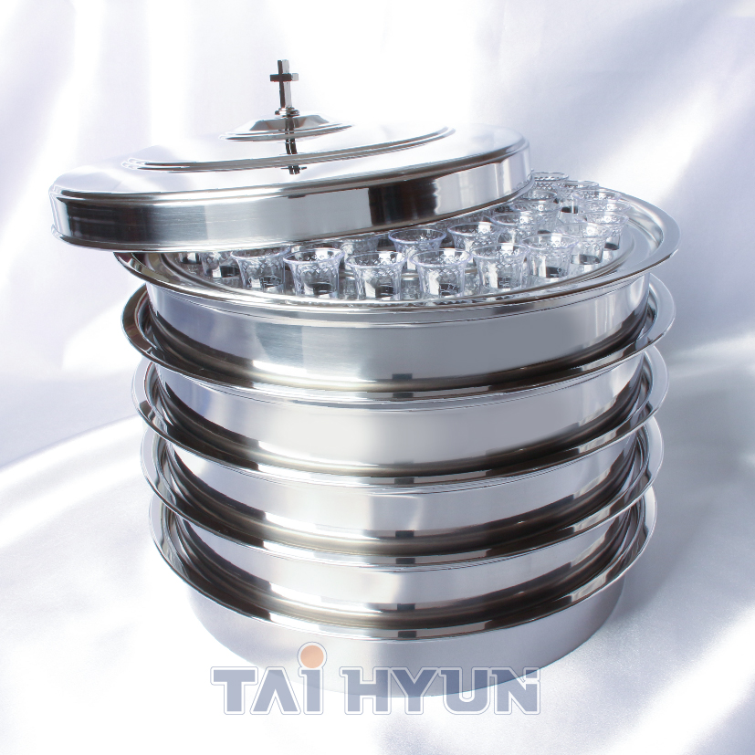 스텐 성찬기 (5단 1세트 THS-50)