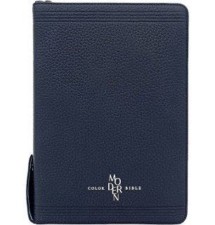 개역개정4판 모던컬러성경 새찬송가 (대합본/색인/지퍼/최고급가죽(우피)/블랙)