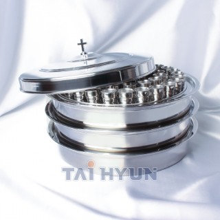 스텐 성찬기 (3단 1세트 SUS-43)